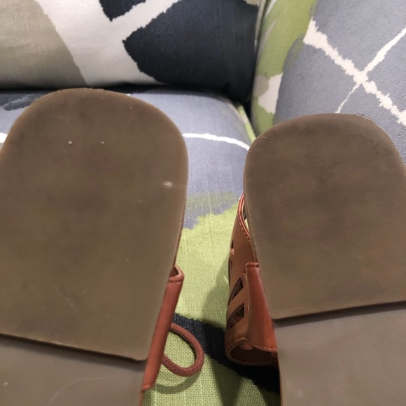 🌻Jessica Simpson flat ankle laced sandals - Picture 2 of 6